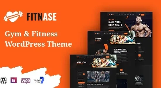Fitnase - Gym And Fitness WordPress Theme