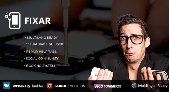 Fixar – Phone & Computer Repair Theme