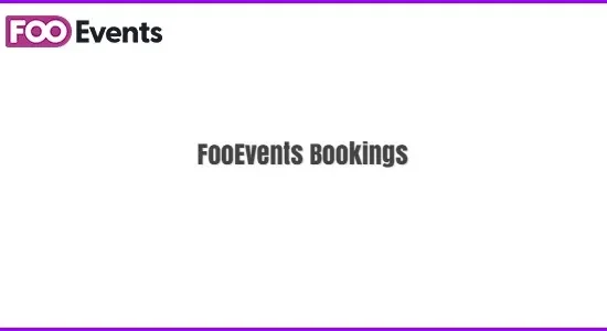 FooEvents Bookings