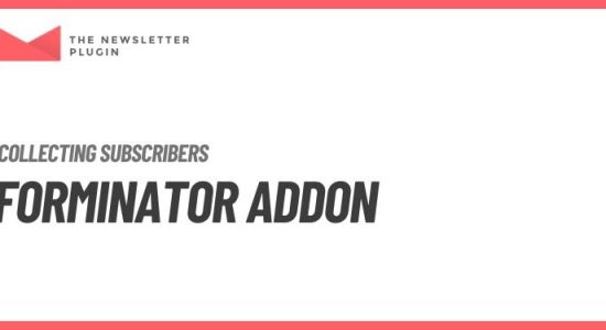 Forminator Addon FOR NEWSLETTER
