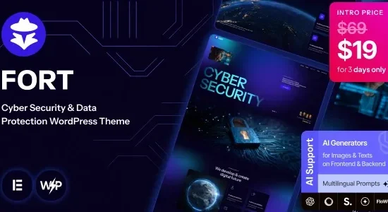 Fort – Cyber Security & Data Protection WordPress Theme
