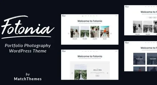 Fotonia - Portfolio Photography Theme for WordPress