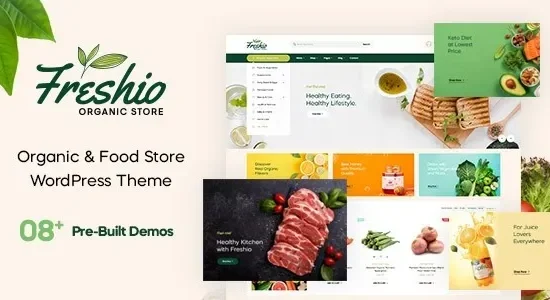 Freshio - Organic & Food Store WordPress Theme