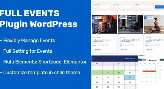 FullEvents – Event Plugin WordPress