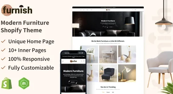 Furnish Modern Furniture Shopify Theme