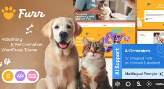 Furr – Veterinary & Pet Shop WordPress Theme