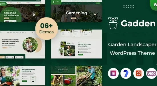 Gadden – Garden Landscaper WordPress Theme