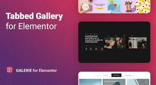 Galerie – Tabbed Gallery for Elementor