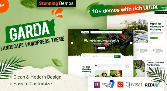 Garda - Gardening WordPress Theme