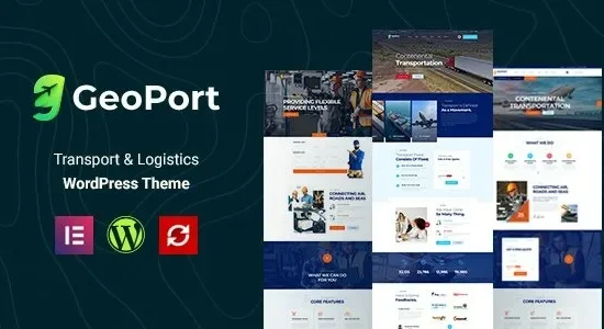 Geoport 3.0.3 – Transport & Logistics WordPress Theme