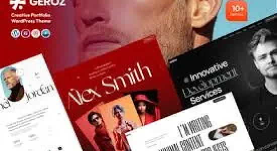 Geroz – Creative Portfolio & Digital Agency WordPress Theme