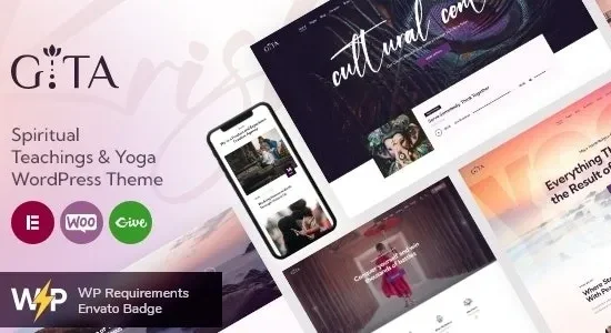 Gita – Spiritual Teachings & Yoga WordPress Theme