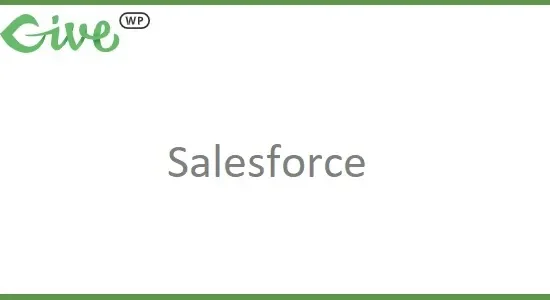 GiveWP Salesforce