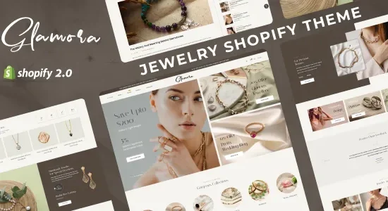 Glamora - Jewellery Store Shopify