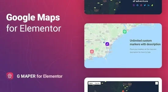 Gmaper 1.0.9 – Google Maps for Elementor