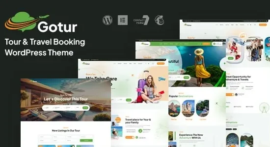 Gotur - Tour & Travel Booking WordPress Theme
