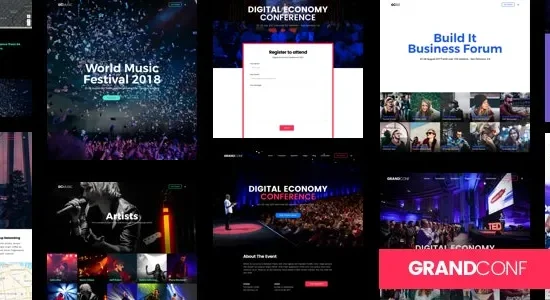 Grand Conference – Event WordPress