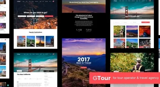 Grand Tour – Travel Agency WordPress