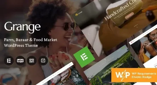 Grange – Farm, Bazaar & Food Market WordPress Theme