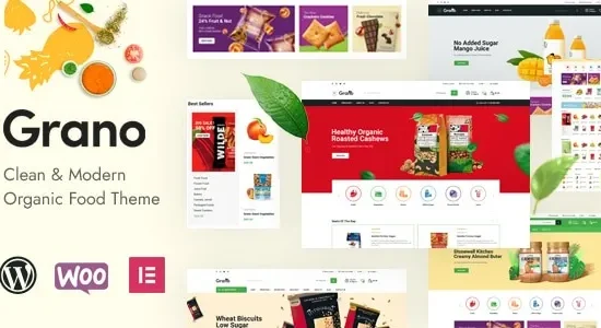 Grano 1.0.3 – Organic & Food WordPress Theme