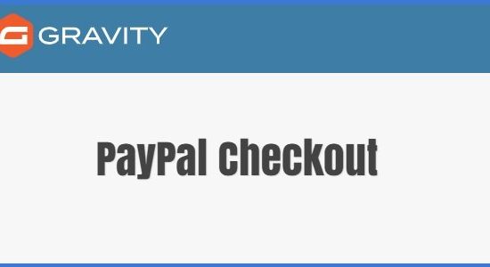 Gravity Forms Paypal Checkout