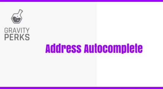 Gravity Perks Address Autocomplete