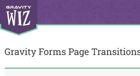 Gravity Perks Page Transitions