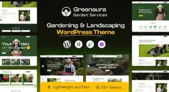 Greenaura – Gardening & Landscape WordPress Theme