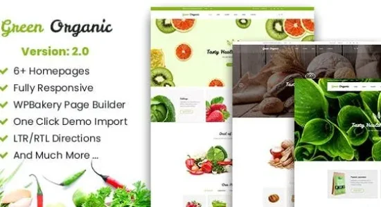 Greenorganic - WooCommerce WordPress Theme