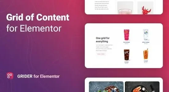 Grider 1.0.7 – Grid of Content and Products for Elementor