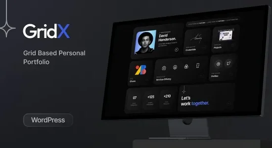 Gridx Portfolio Theme