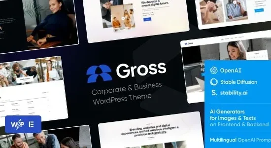 Gross - Business & Consulting WordPress Theme