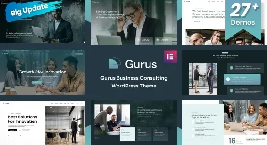 Gurus – Business Consulting WordPress Theme