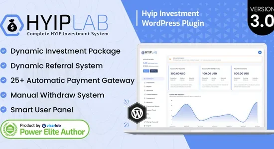 HYIPLab - HYIP Investment WordPress Plugin