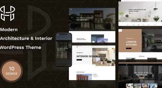 Hellix 1.0.39 – Modern Architecture & Interior Design WordPress Theme