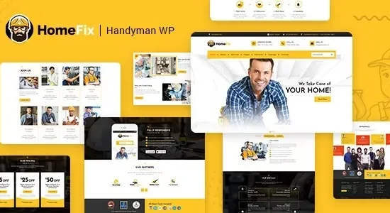 HomeFix - Plumber, Handyman Maintenance Theme