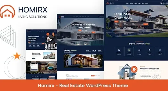 Homirx – Real Estate WordPress Theme