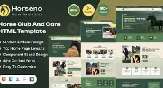 Horseno – Horse Club & Riding Sports WordPress Theme