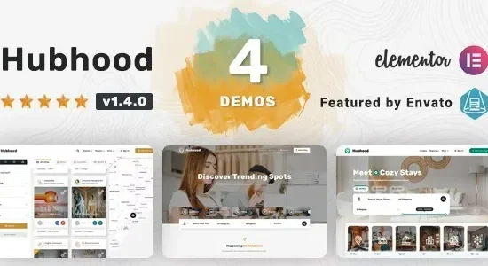 Hubhood – Directory & Listing WordPress Theme
