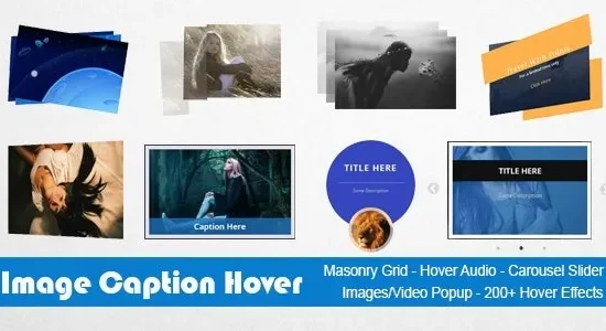 Image Caption Hover Pro