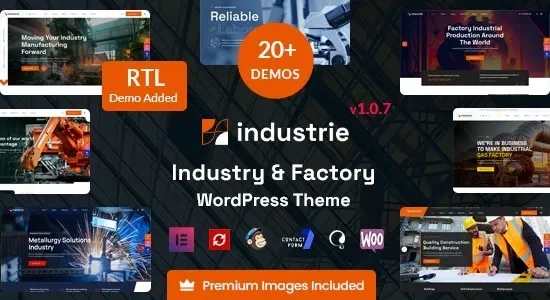 Industrie Factory & Industry WordPress