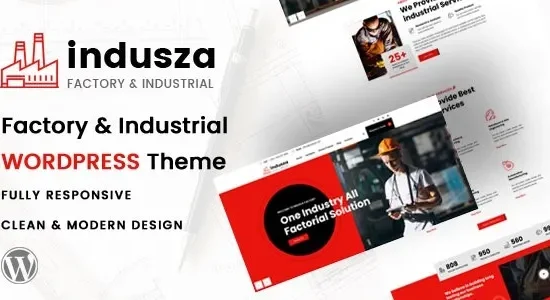 Indusza – Industrial & Factory WordPress