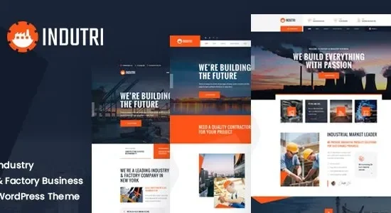 Indutri – Factory & Industrial WordPress Theme