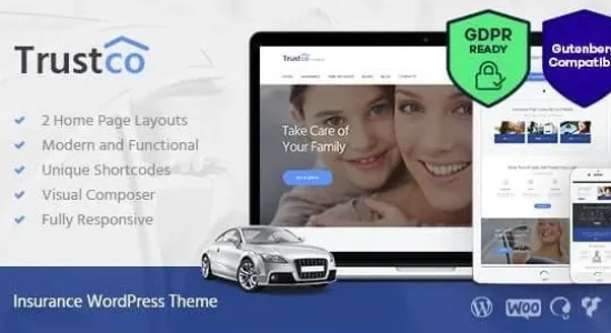 Insurance Agency – Finance & Business WordPress Theme