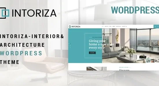 Intoriza - Interior Architecture WordPress Theme