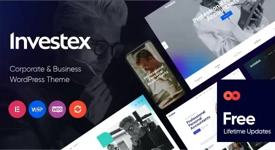 Investex – Corporate Business & Accounting WordPress Theme