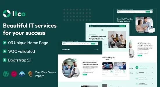 Itco – IT Solutions & Services WordPress Theme