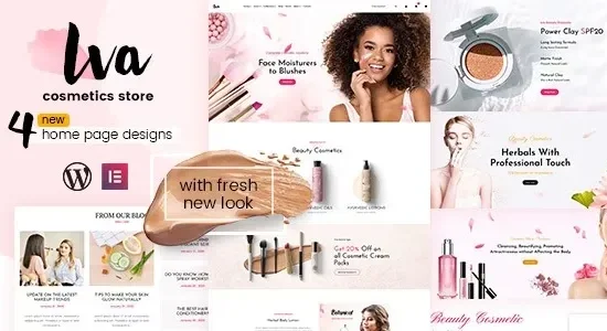 Iva - Beauty Cosmetics Shop WordPress Theme
