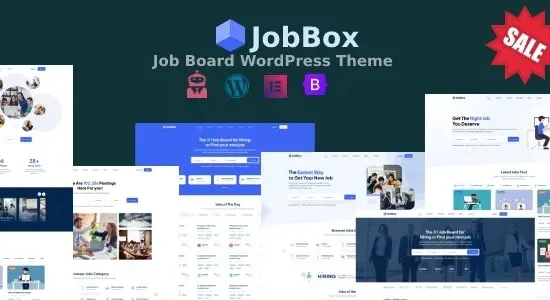 JobBox - Job Board & Career Portal Recruitment Agency WordPress Theme