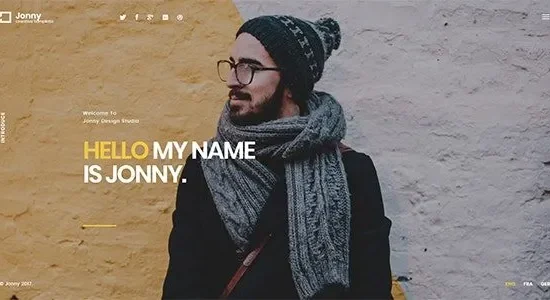 Jonny Personal WordPress Theme